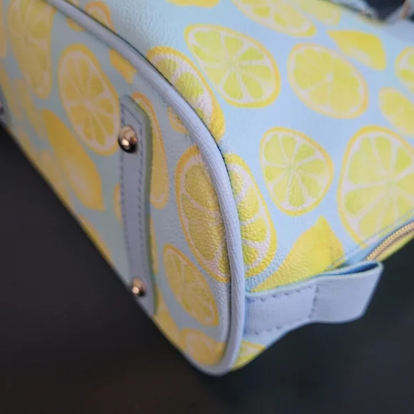 Dooney & Bourke Zip Zip Dome Satchel Lemon  Limone - Picture 10 of 15